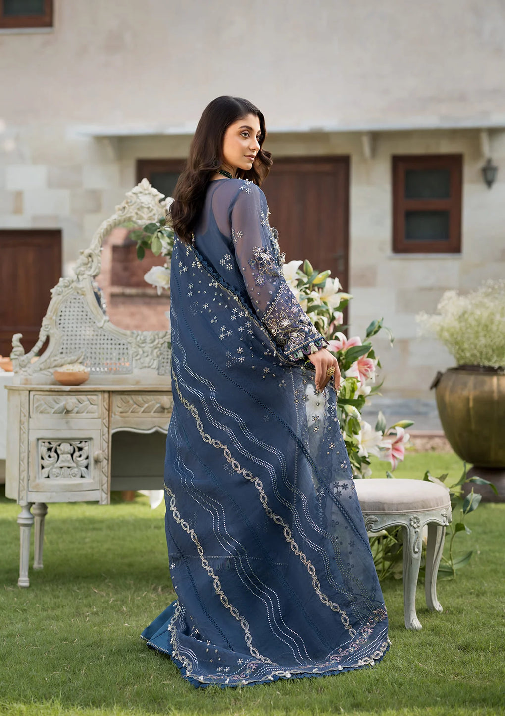 Elaf Premium | Formal Handwork Collection | EFH-04 FALAK - Official Elaf Premium stockist in UK - Sakeena London