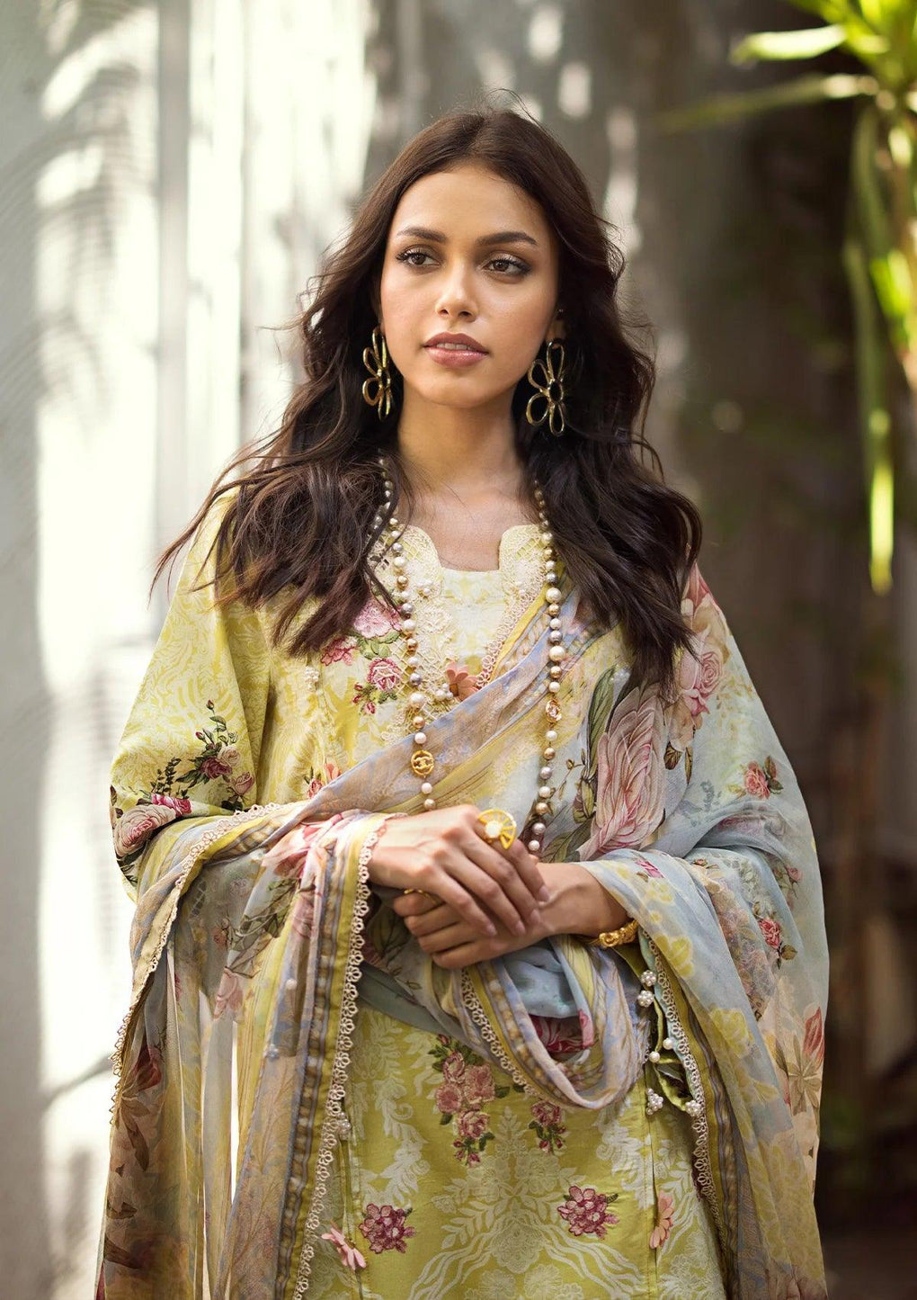 Elaf Premium | Luxury Lawn | Pixie Dust 02A - Official Elaf Premium stockist in UK - Sakeena London