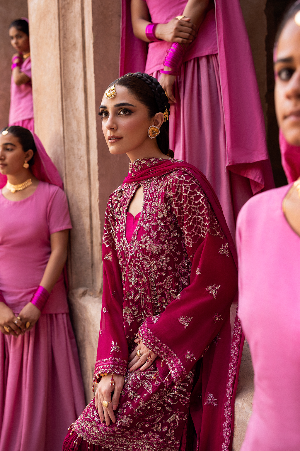 Emaan Adeel I The Empress Wedding Formals I KASYRA - Official Emaan Adeel stockist in UK - Sakeena London