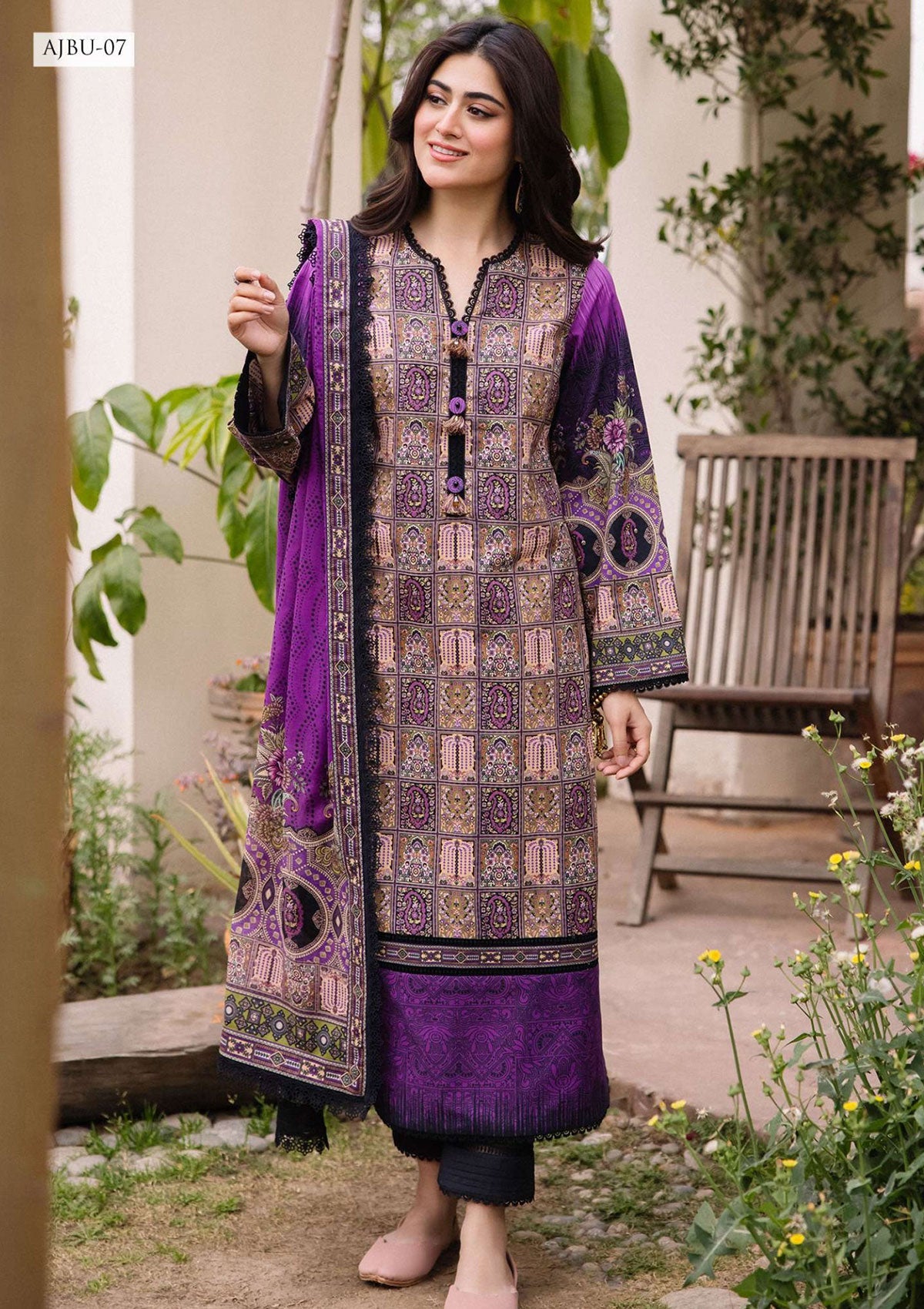 Lawn Collection - Asim Jofa - Prints Vol 2 - JP24#07