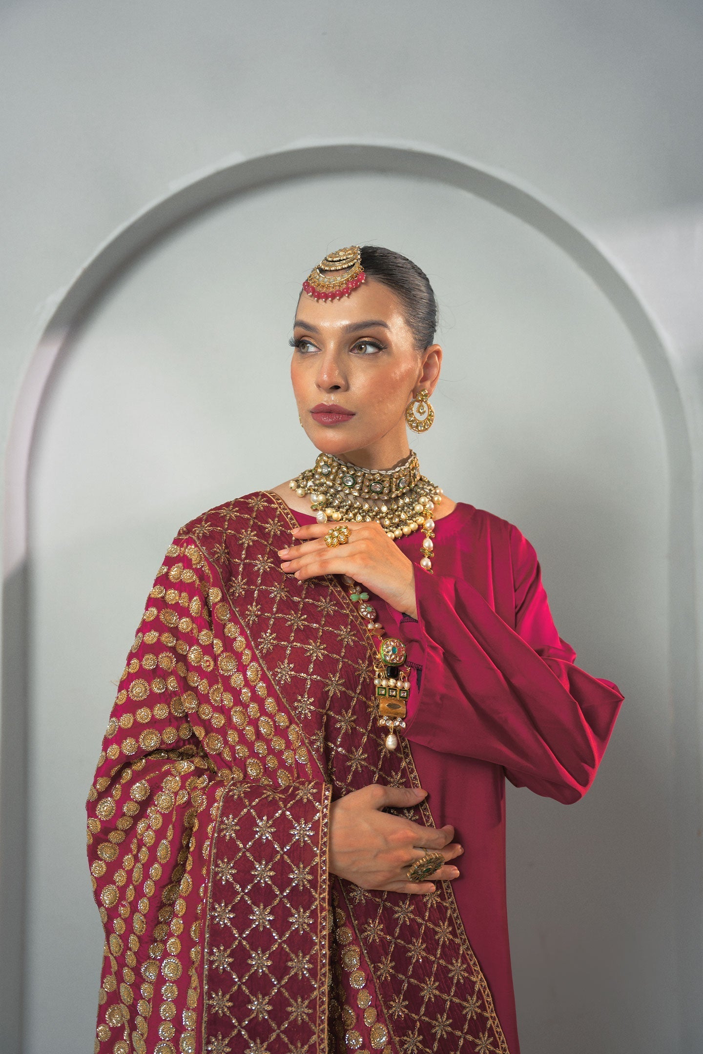 Fozia Khalid | Dilkash Festive Wear 25 | Gulbahar - Official Fozia Khalid stockist in UK - Sakeena London
