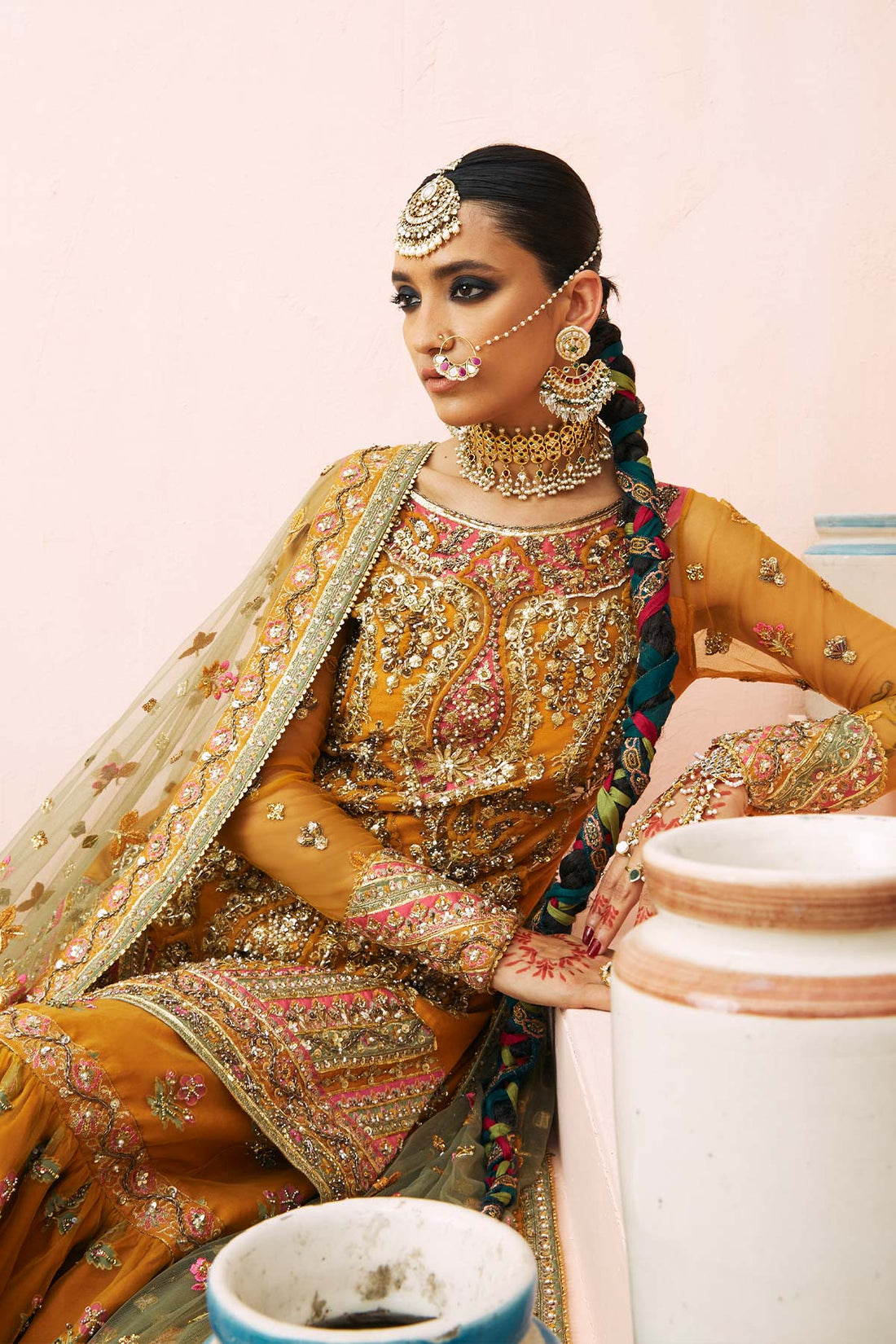 Mina Kashif | Wedding Formals | Jahanara Begum - Official Mina Kashif stockist in UK - Sakeena London