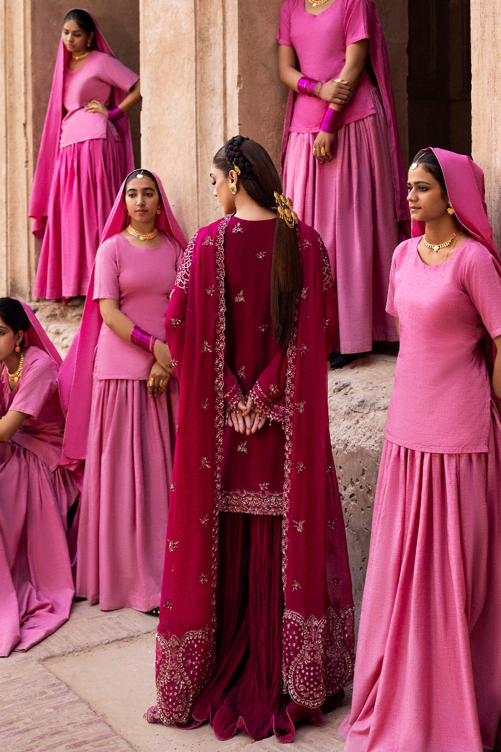 Emaan Adeel I The Empress Wedding Formals I KASYRA - Official Emaan Adeel stockist in UK - Sakeena London