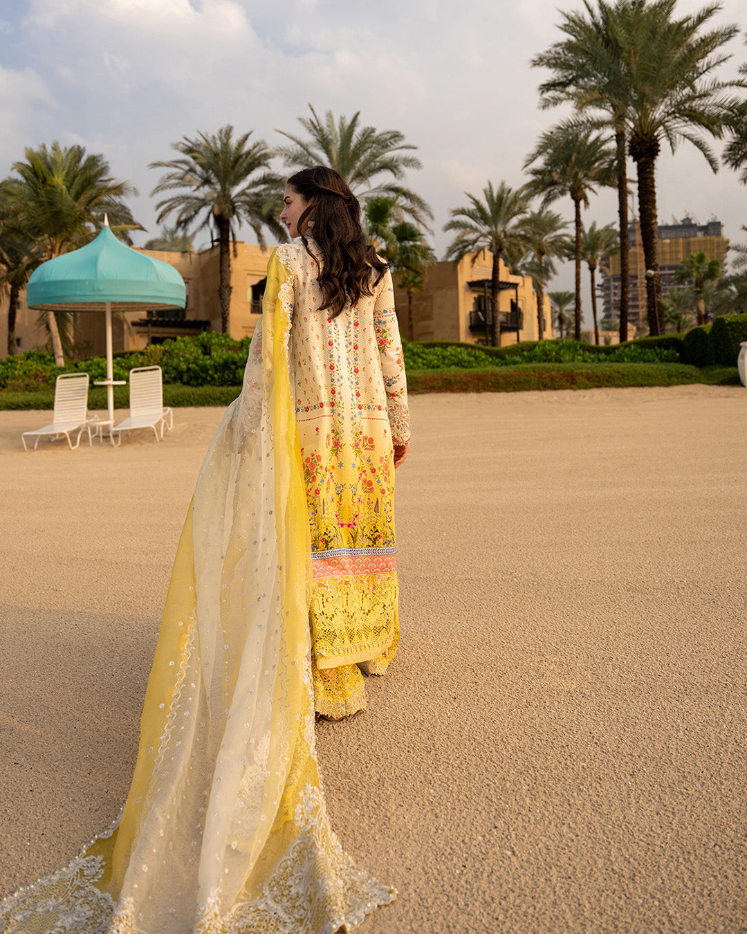 Faiza Saqlain | Aya Luxury Lawn 26' | Arta