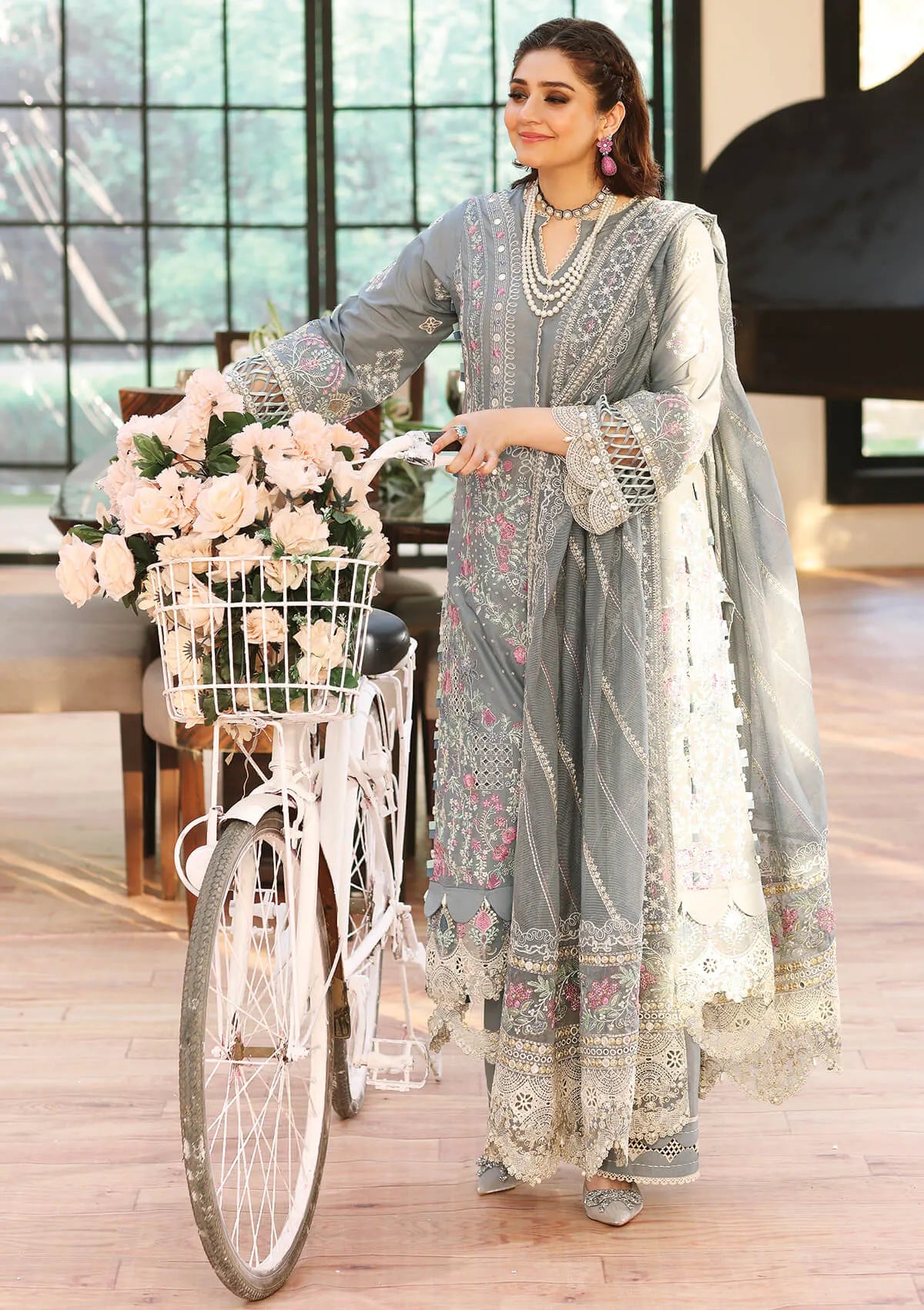 Lawn Collection - Kahf - Luxury - KLC#08 DOVE
