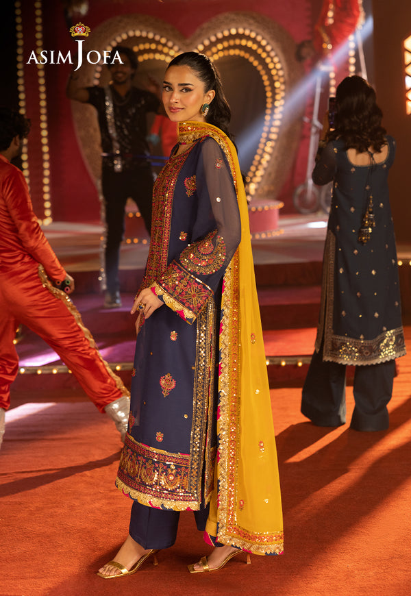 Asim Jofa | Festive Collection 25 | AJLF-16 - Official Asim Jofa stockist in UK - Sakeena London