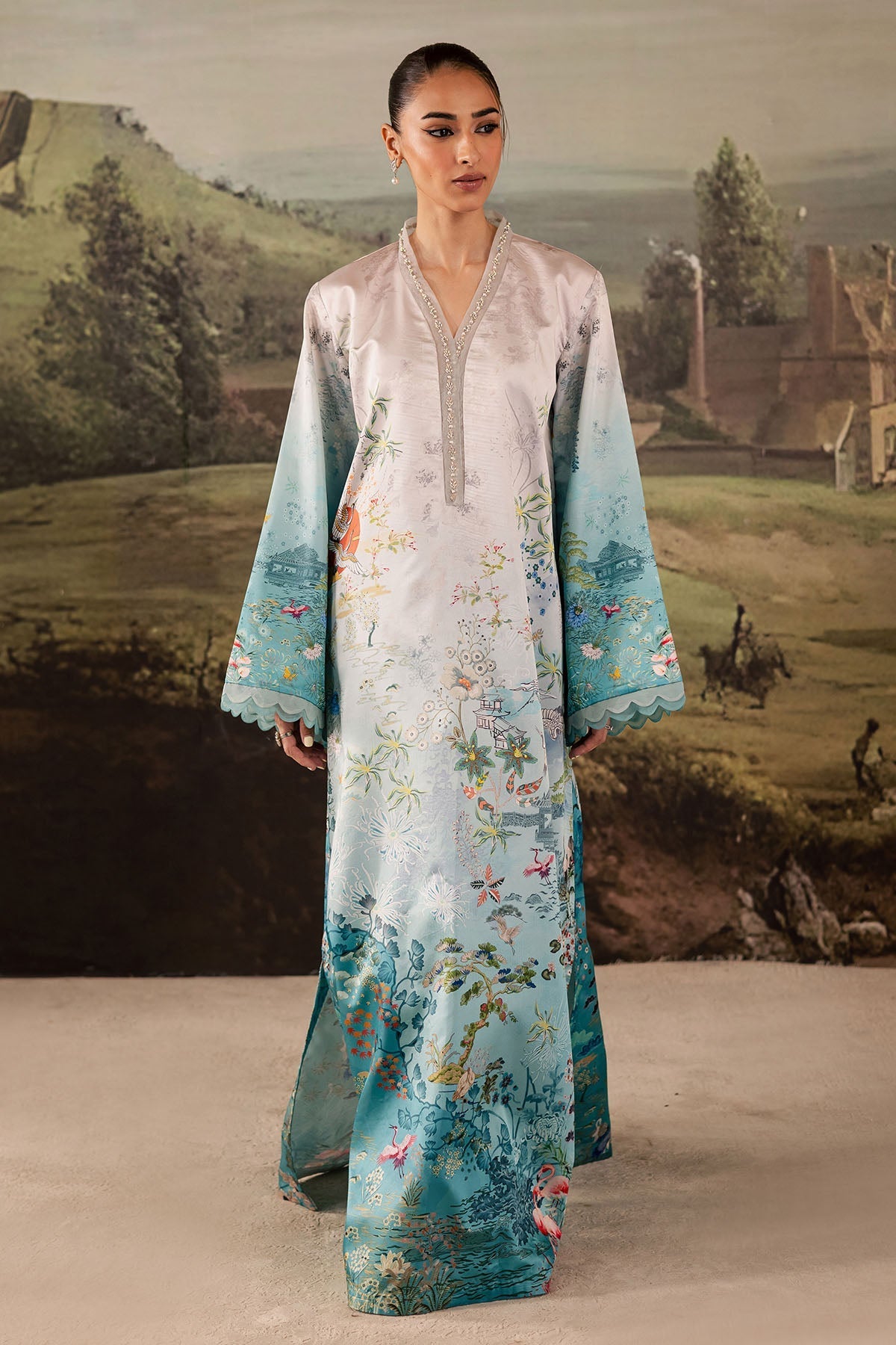 Nureh | Shades of Winter | NP-672 - Official Nureh stockist in UK - Sakeena London