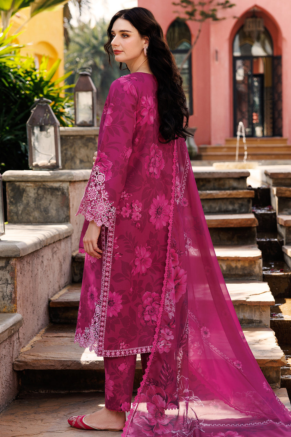 Farasha | Printed Essentials | Fuchsia Flare - Official Farasha stockist in UK - Sakeena London