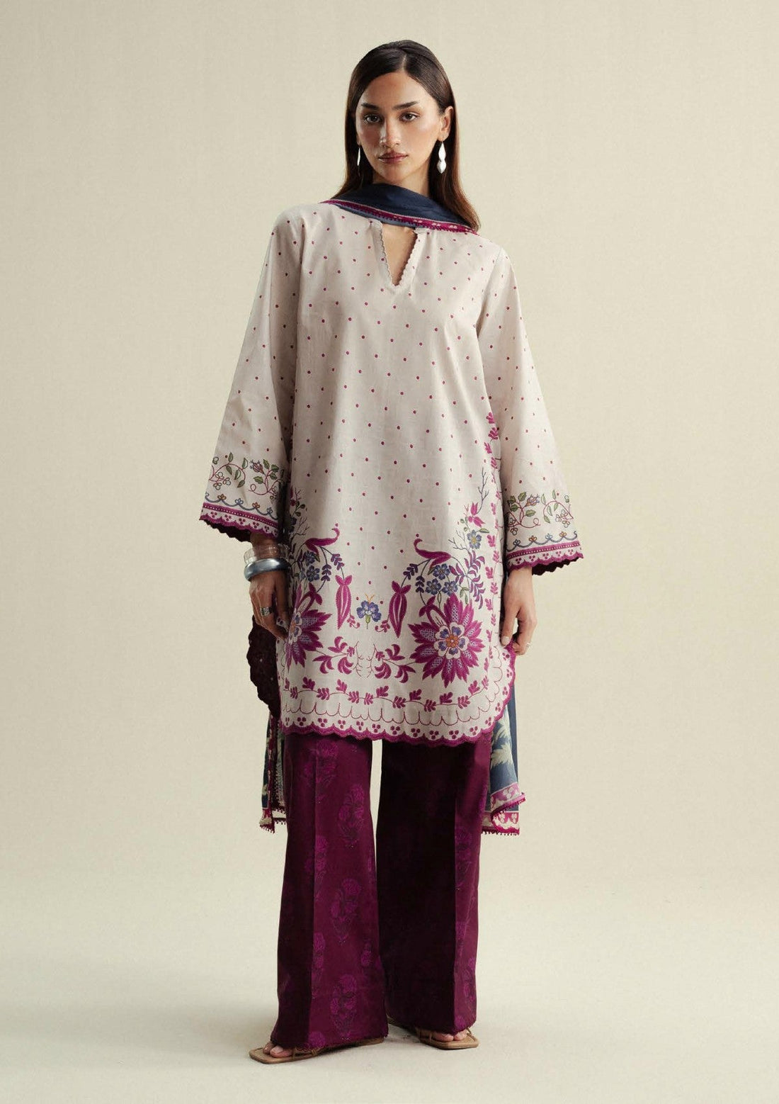 Zara Shahjahan | Coco Prints 25 | Muse-2A - Official Zara Shahjahan stockist in UK - Sakeena London