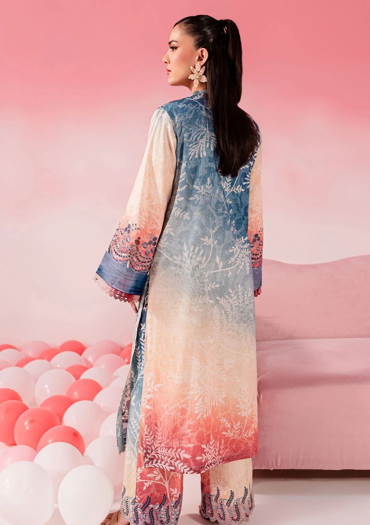 Lawn Collection - Nureh -  Ballerina 24 - NU2#146