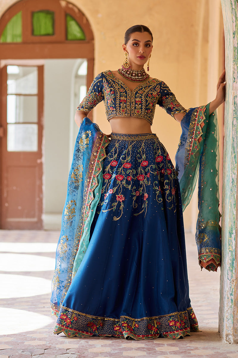 Mina Hassan | Formal Dholki Collection | Abeer - Official Mina Hassan stockist in UK - Sakeena London