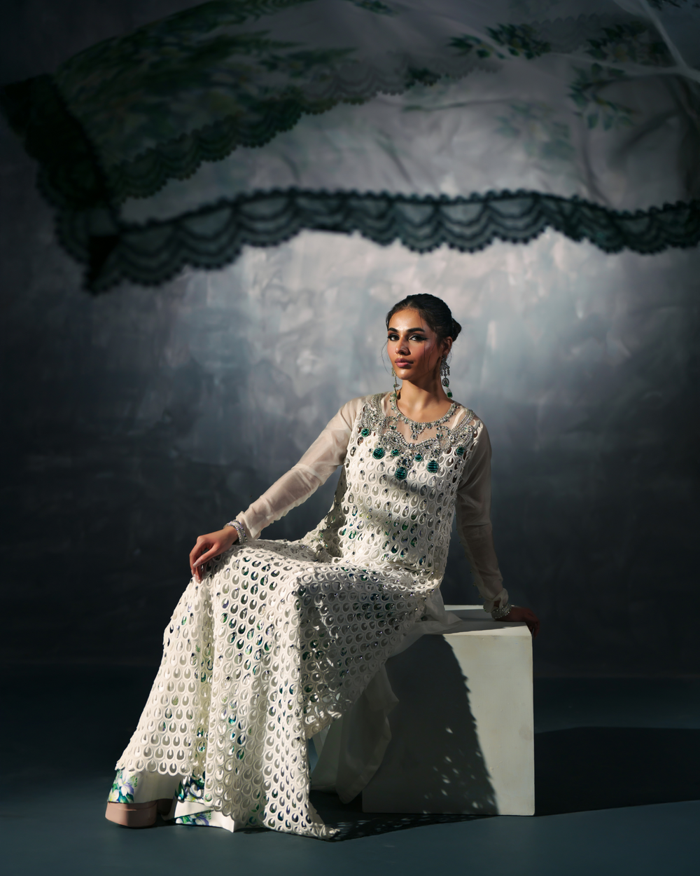 Vasal | Zyra Luxe Pret 26 | Emerald Whisper - Official Vasal stockist in UK - Sakeena London
