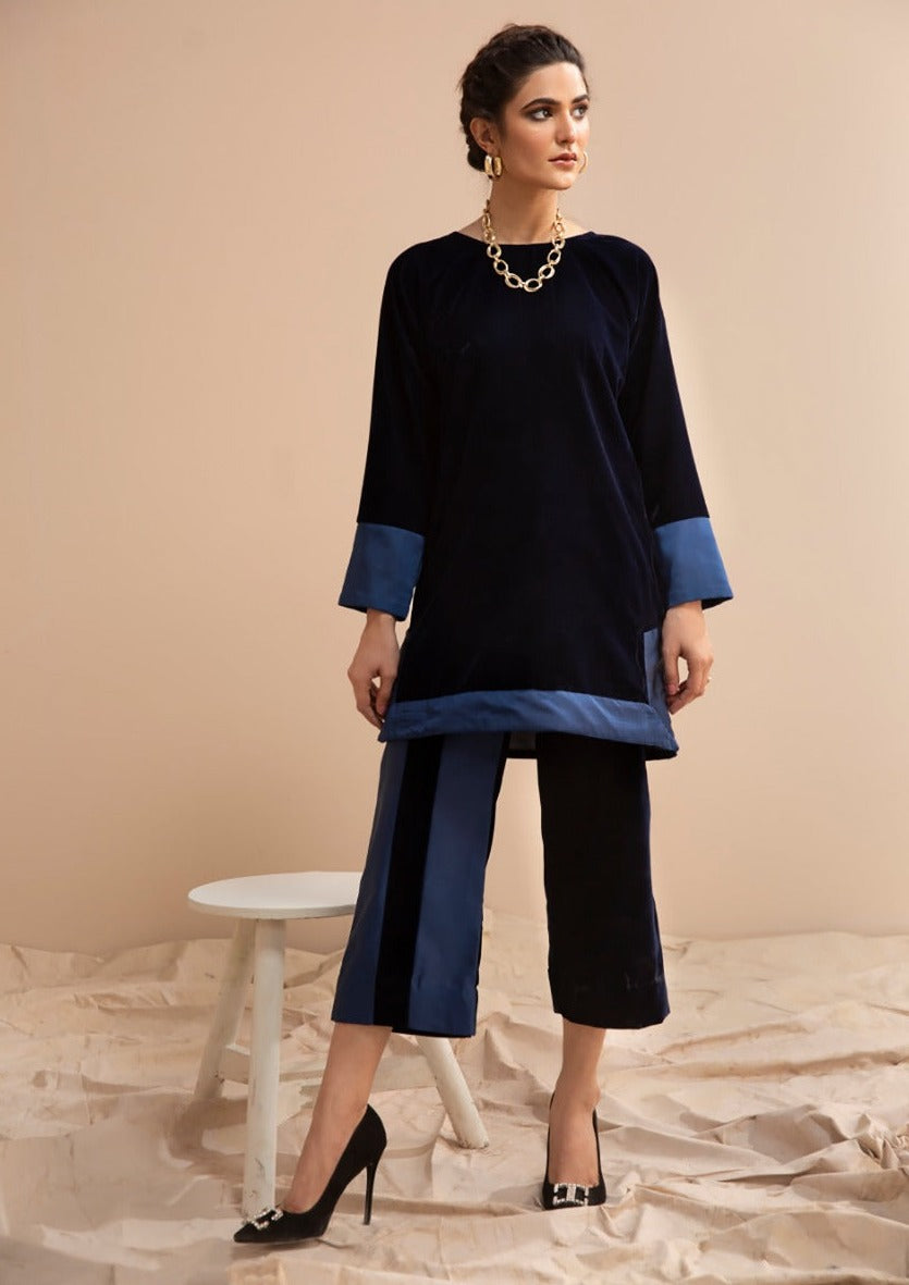 Hana | Mavi Velvets | VLT002 - Official Hana stockist in UK - Sakeena London