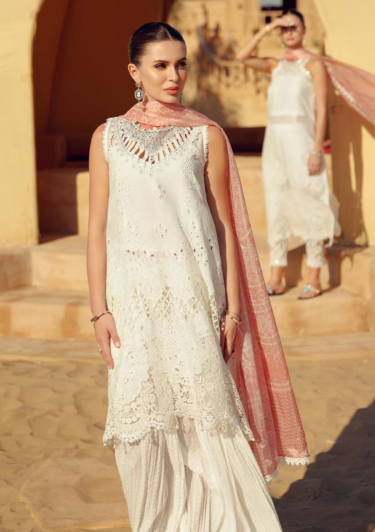 Lawn Collection - Noor by Saadia Asad - Eid Handwork LaserkariÃÂÃÂ Lawn - SL24#07