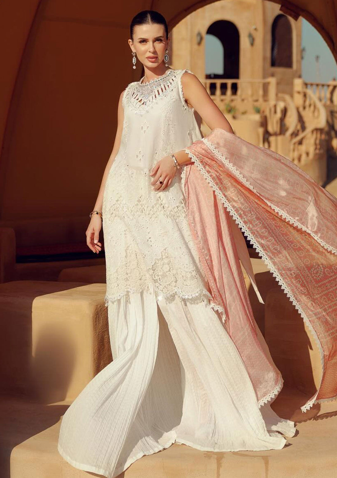 Lawn Collection - Noor by Saadia Asad - Eid Handwork LaserkariÃÂÃÂ Lawn - SL24#07