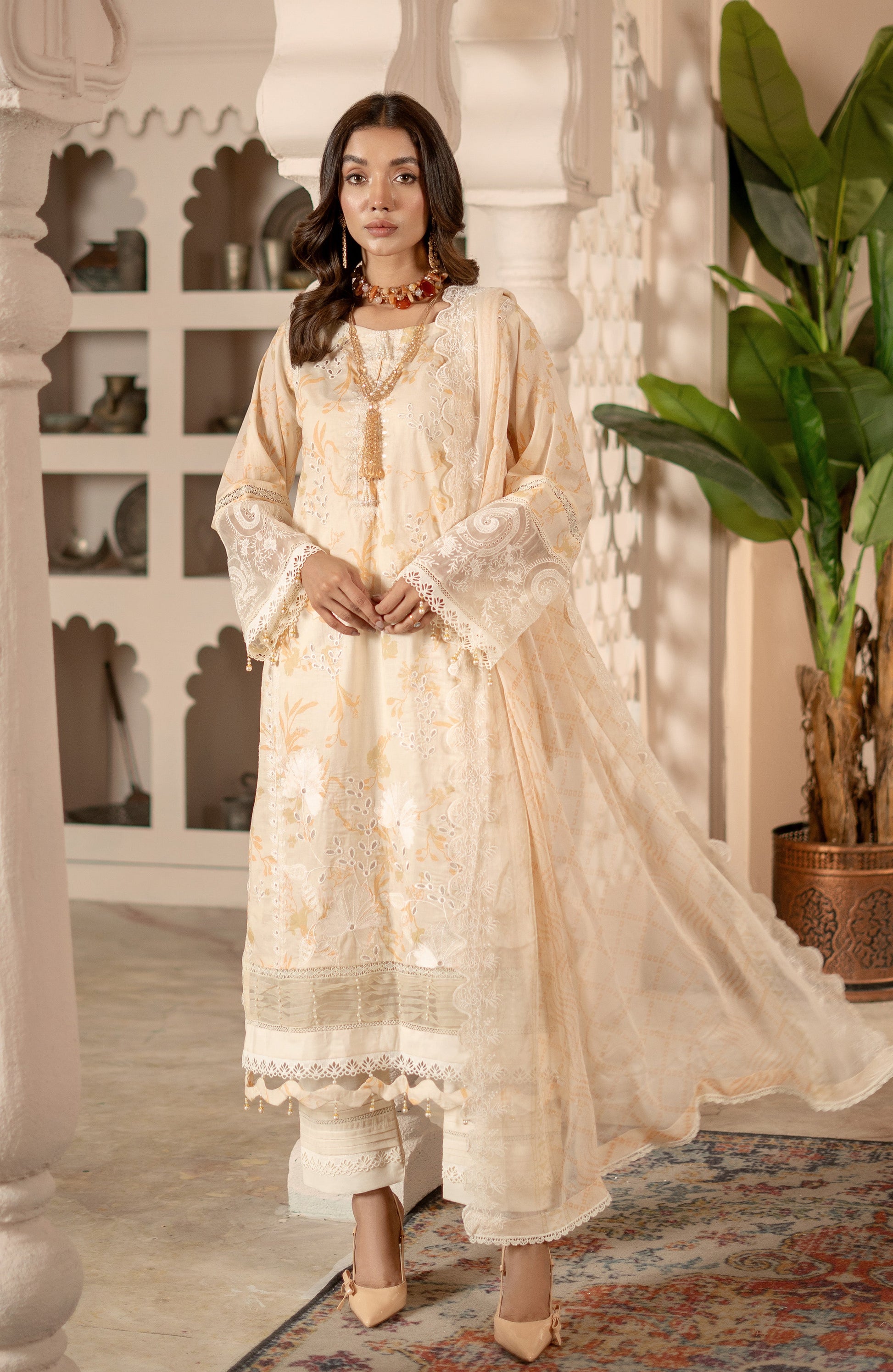 Al Zohaib | Sunshine Bloom Premium Lawn 25 | SBP-25-08 - Official Al Zohaib stockist in UK - Sakeena London