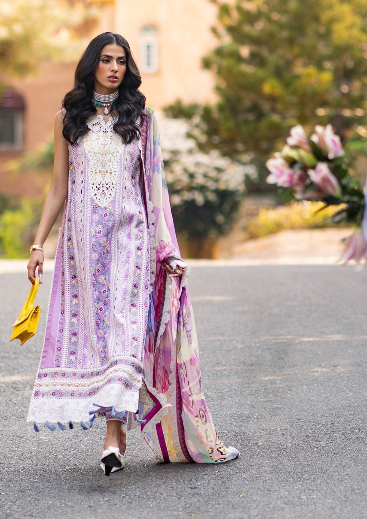 Lawn Collection - Mushq - Te Amo - Luxury - MSL#2416 - Amalfi Allure
