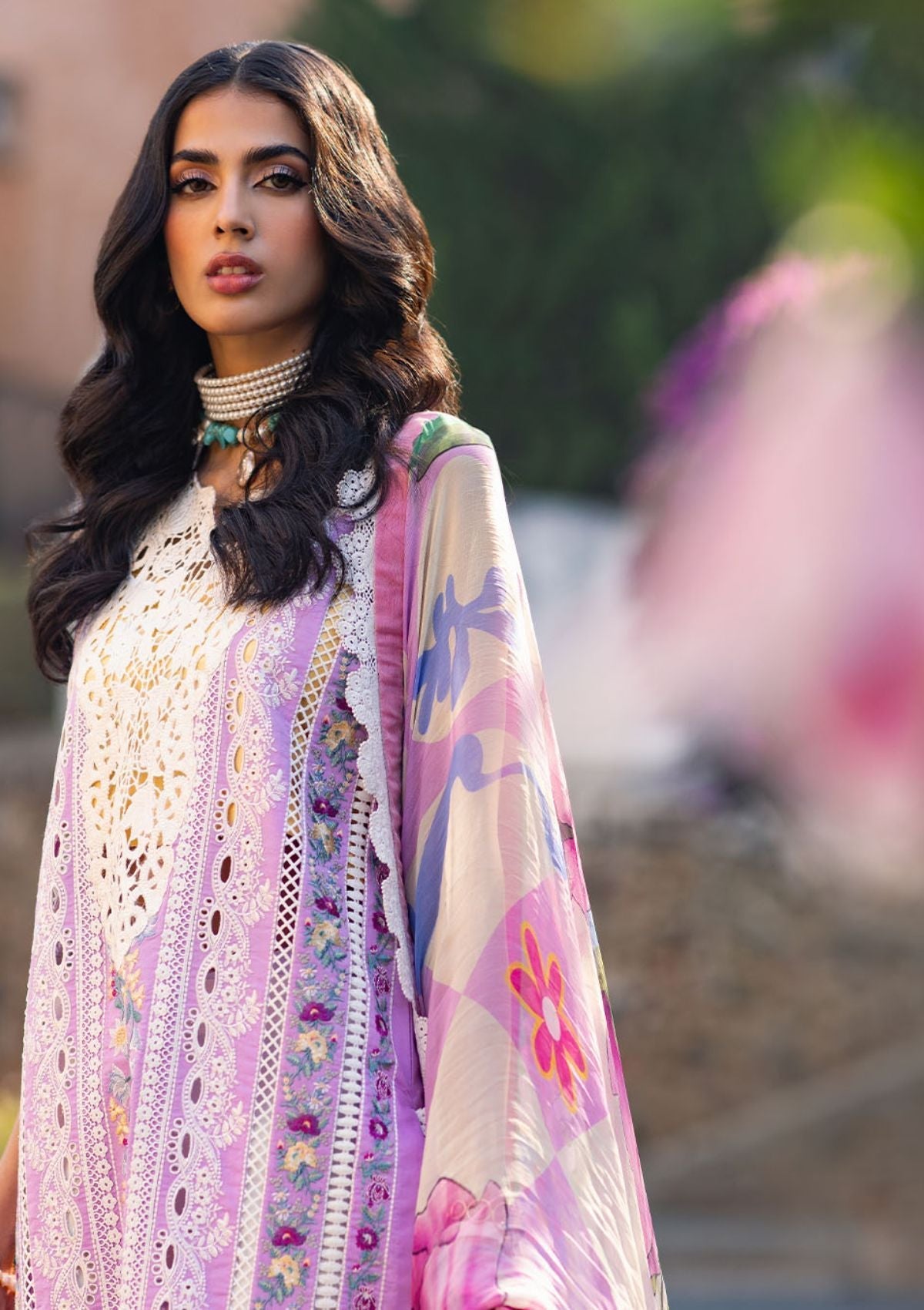 Lawn Collection - Mushq - Te Amo - Luxury - MSL#2416 - Amalfi Allure