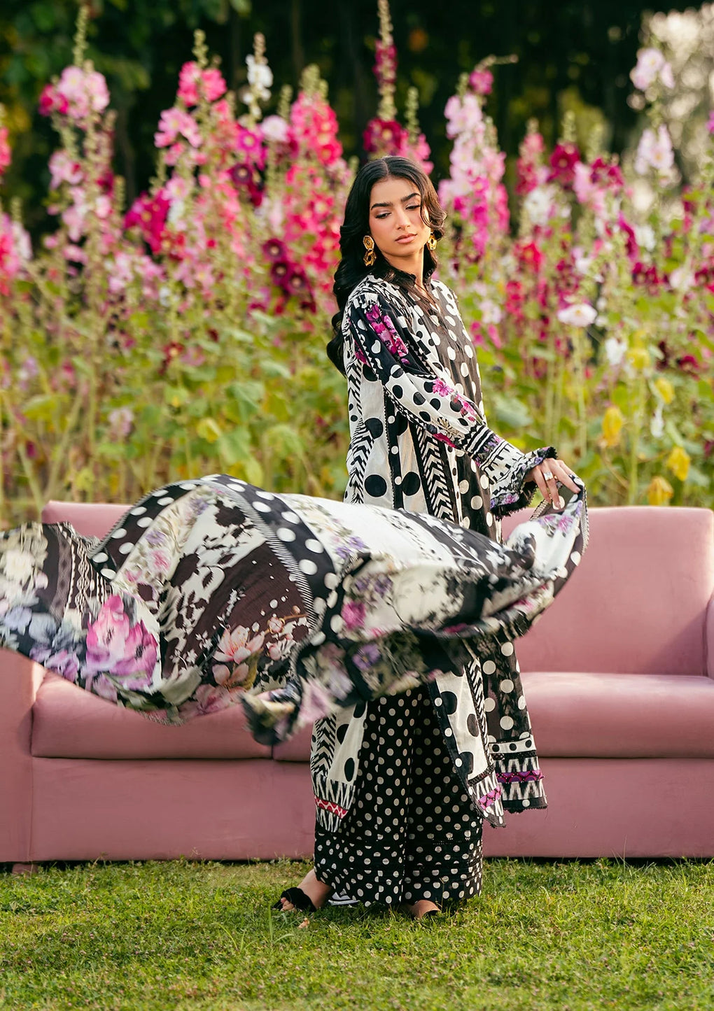 Elaf Premium | Prints 25 | EPS-2B MYSTIC NOIR - Official Elaf Premium stockist in UK - Sakeena London