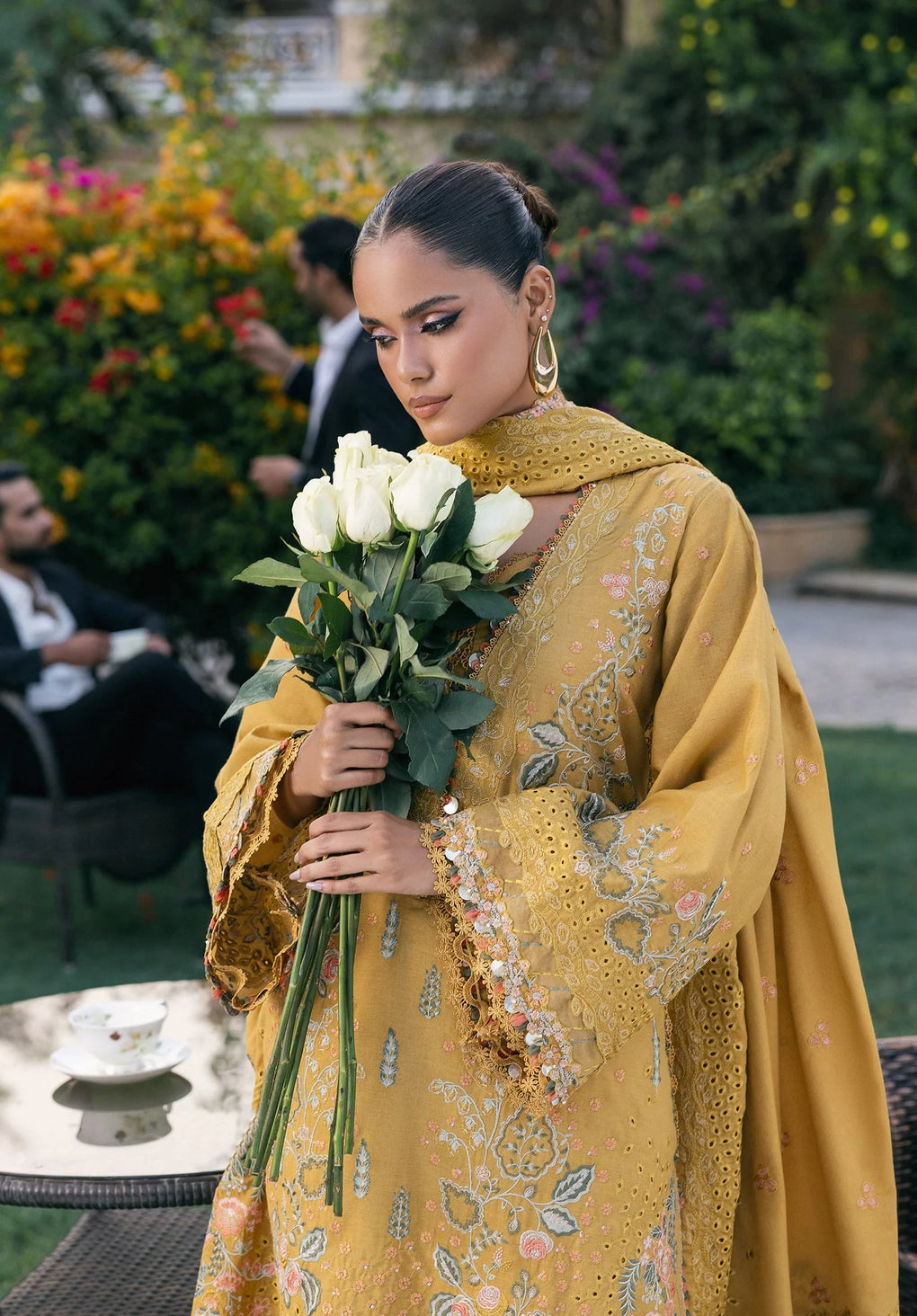 Elaf Premium | Luxury Winter 25 | EWK-1B FLORIGOLD - Official Elaf Premium stockist in UK - Sakeena London