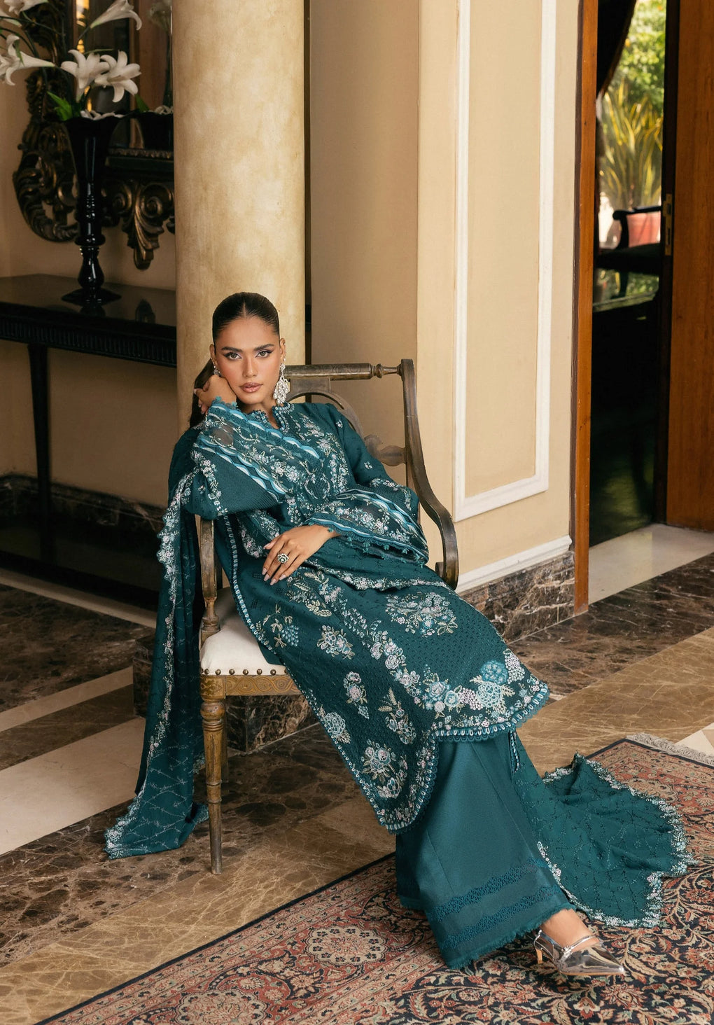 Elaf Premium | Luxury Winter 25 | EWK-2A FIORENNE - Official Elaf Premium stockist in UK - Sakeena London