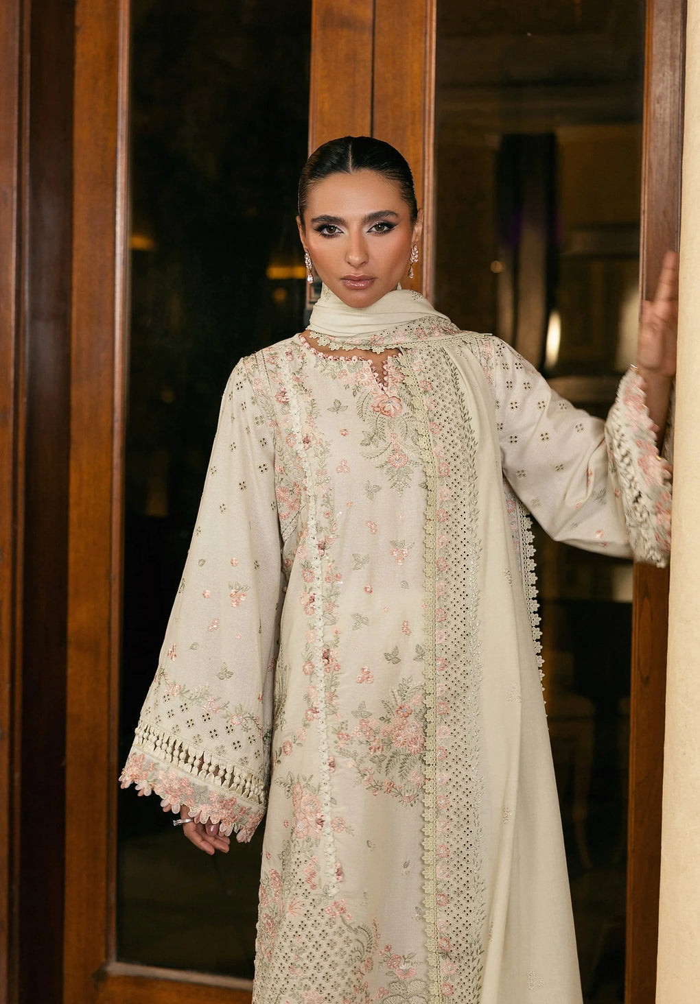 Elaf Premium | Luxury Winter 25 | EWK-5A PEARLOSA - Official Elaf Premium stockist in UK - Sakeena London
