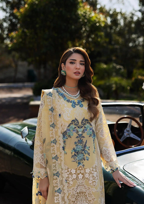 Kahf Premium | Luxury Lawn 25 | KLR-03 Sasha - Official Kahf Premium stockist in UK - Sakeena London