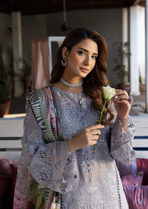 Kahf Premium | Luxury Lawn 25 | KLR-04 Lilia - Official Kahf Premium stockist in UK - Sakeena London