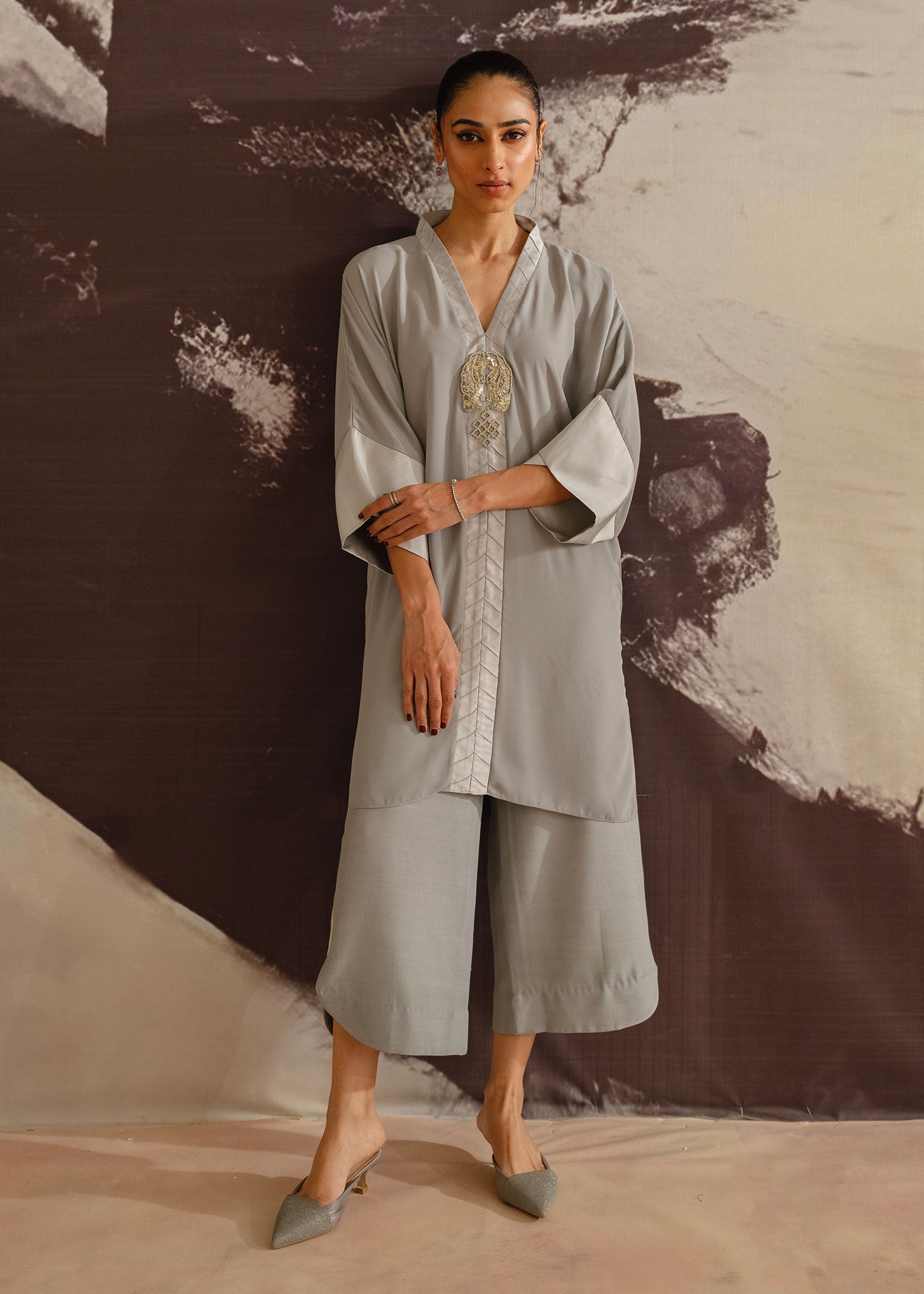 Mahgul | Eye of Cemal | Grey Jewel - Official Mahgul stockist in UK - Sakeena London