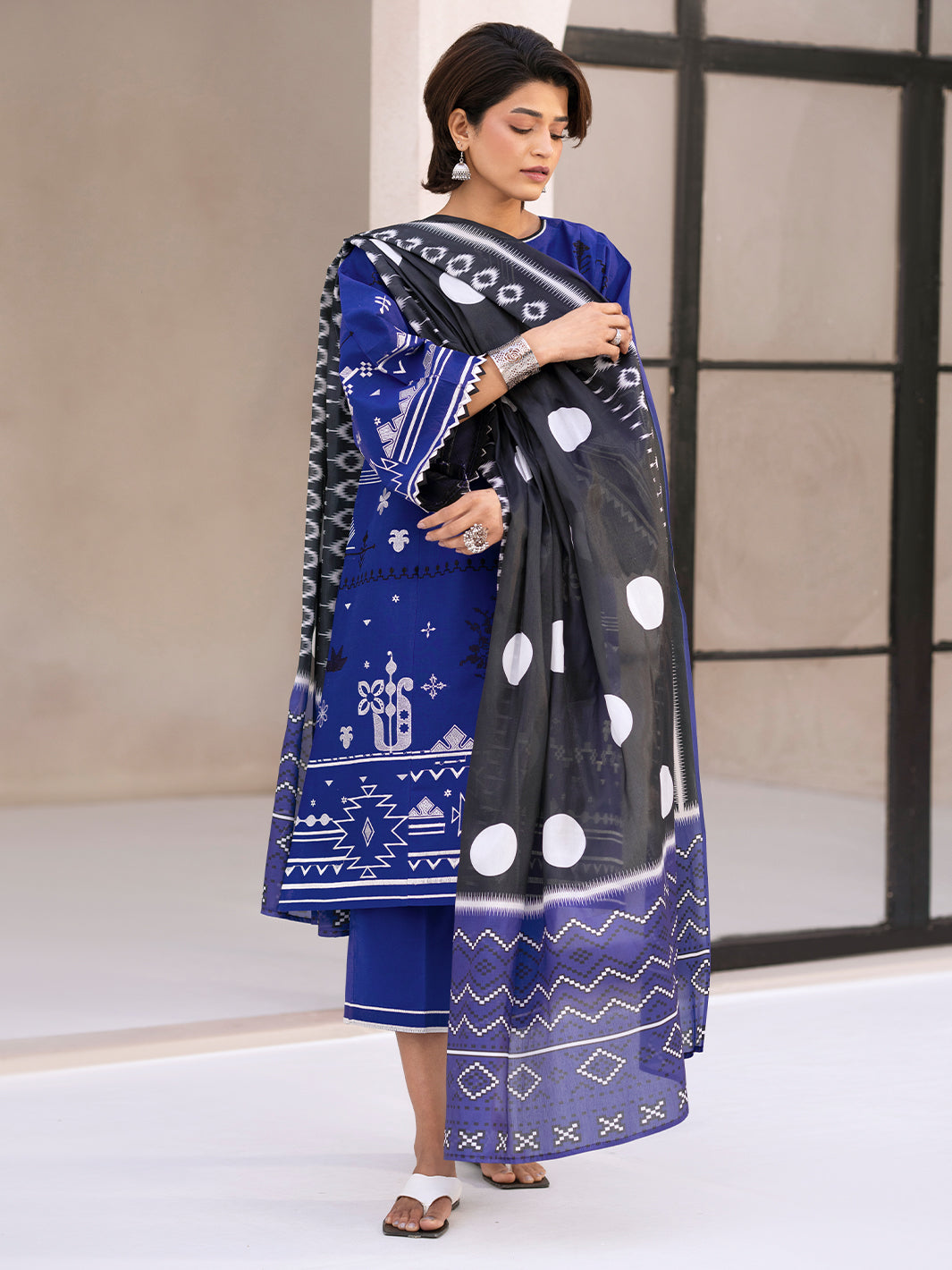 Bin Ilyas | Aaina Summer Edit 25 | 81 - A - Official Bin Ilyas stockist in UK - Sakeena London