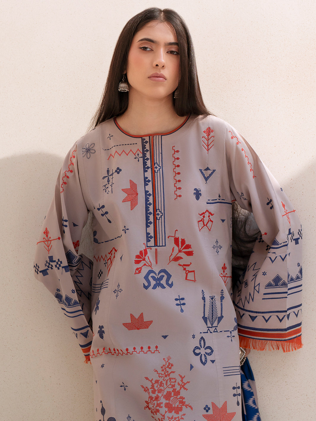 Bin Ilyas | Aaina Summer Edit 25 | 81 - B - Official Bin Ilyas stockist in UK - Sakeena London