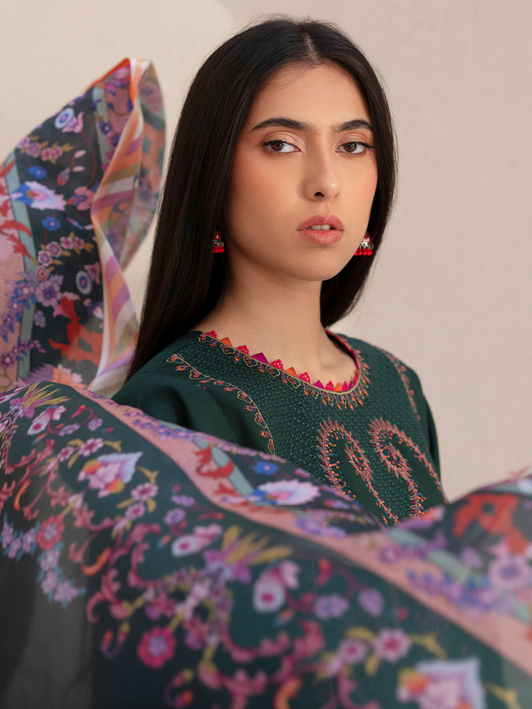Bin Ilyas | Aaina Summer Edit 25 | 82 - B - Official Bin Ilyas stockist in UK - Sakeena London