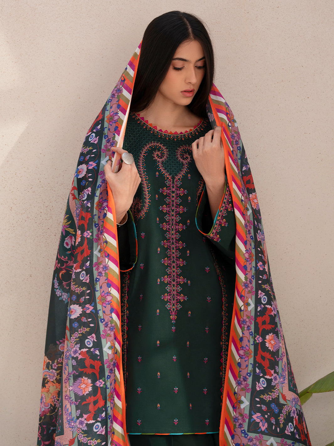 Bin Ilyas | Aaina Summer Edit 25 | 82 - B - Official Bin Ilyas stockist in UK - Sakeena London