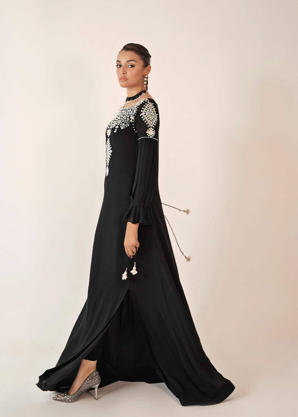 Dastoor | Euphoria Luxury Pret 24 | Noir - Official Dastoor stockist in UK - Sakeena London