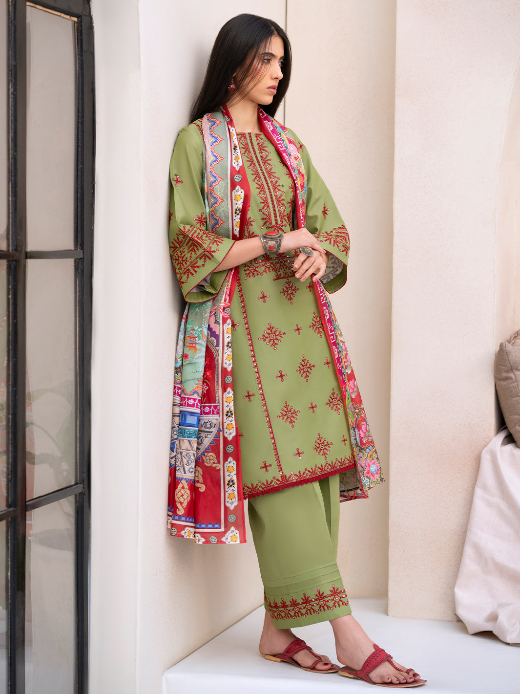 Bin Ilyas | Aaina Summer Edit 25 | 83 - A - Official Bin Ilyas stockist in UK - Sakeena London