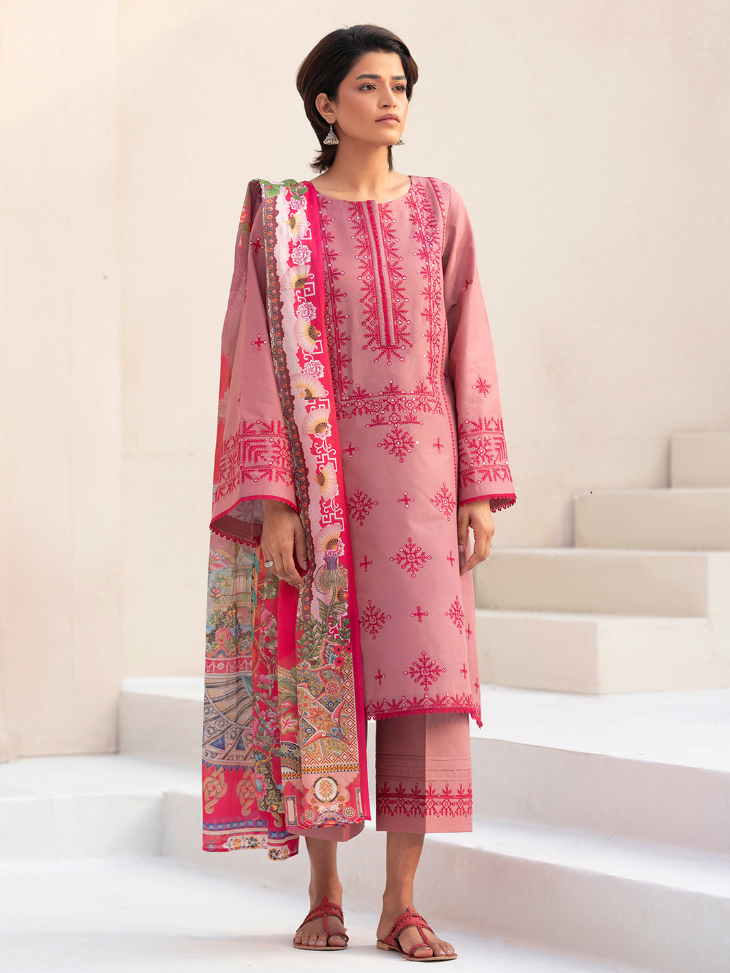 Bin Ilyas | Aaina Summer Edit 25 | 83 - B - Official Bin Ilyas stockist in UK - Sakeena London