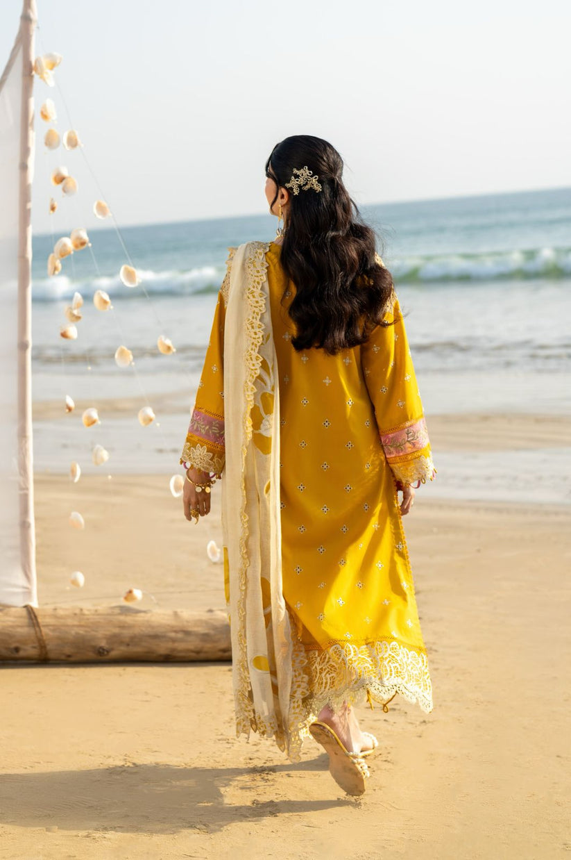 Aabyaan | Saagar Luxury Lawn 25 | ZIYANA (AS-05) - Official Aabyaan stockist in UK - Sakeena London