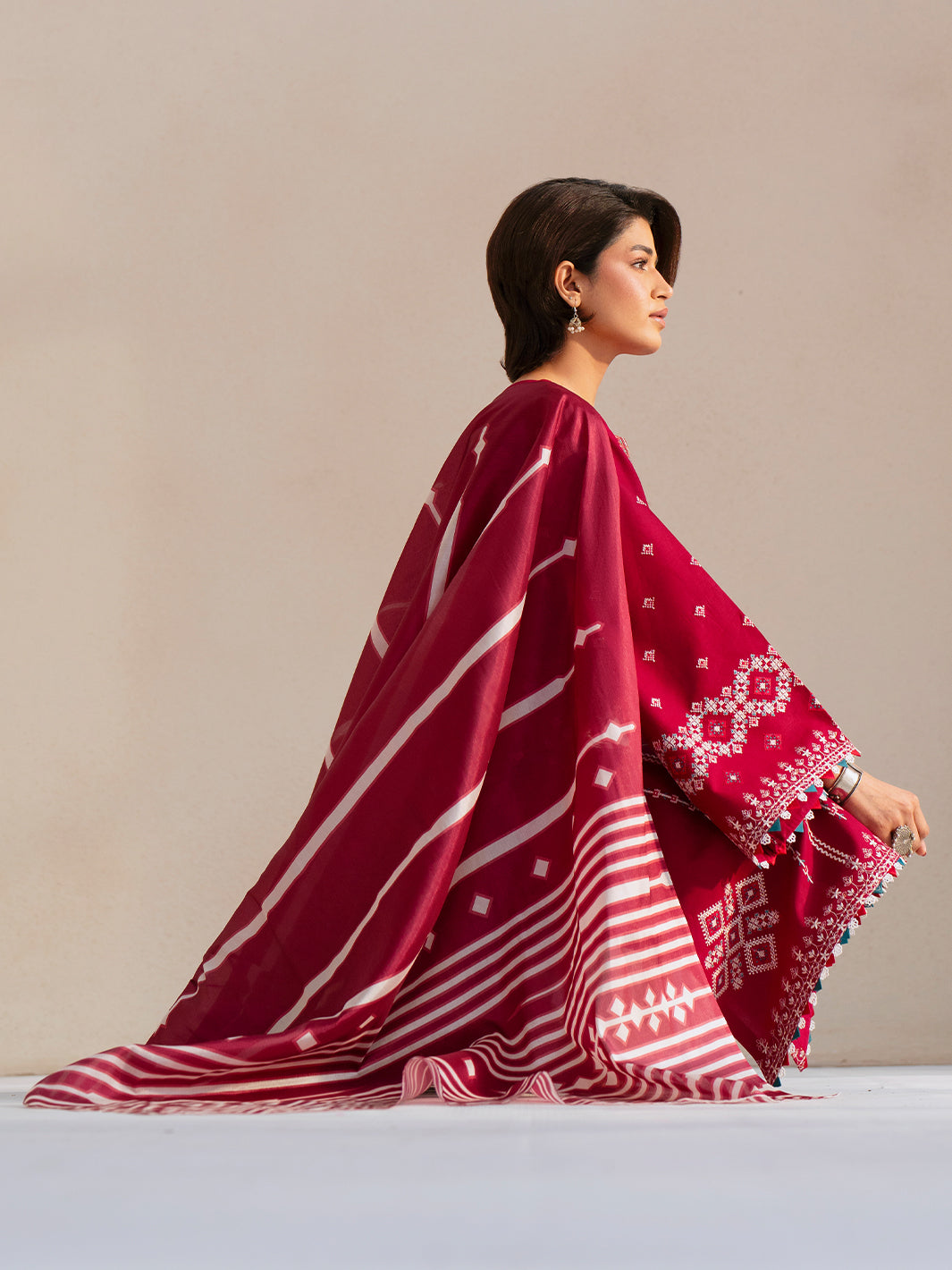 Bin Ilyas | Aaina Summer Edit 25 | 84 - A - Official Bin Ilyas stockist in UK - Sakeena London