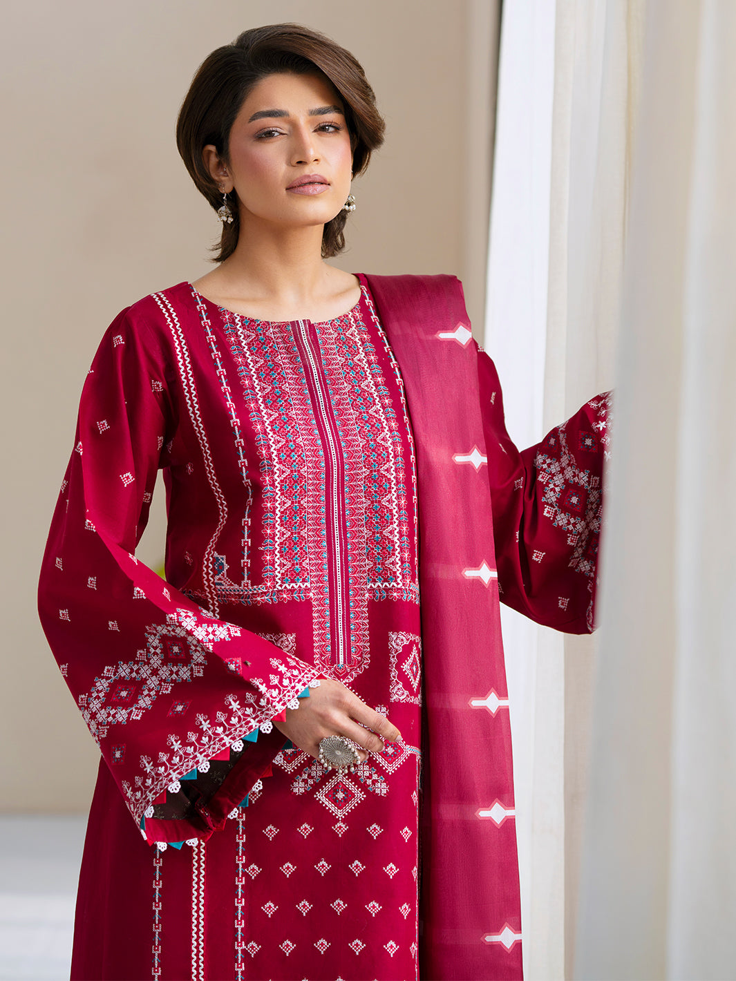 Bin Ilyas | Aaina Summer Edit 25 | 84 - A - Official Bin Ilyas stockist in UK - Sakeena London