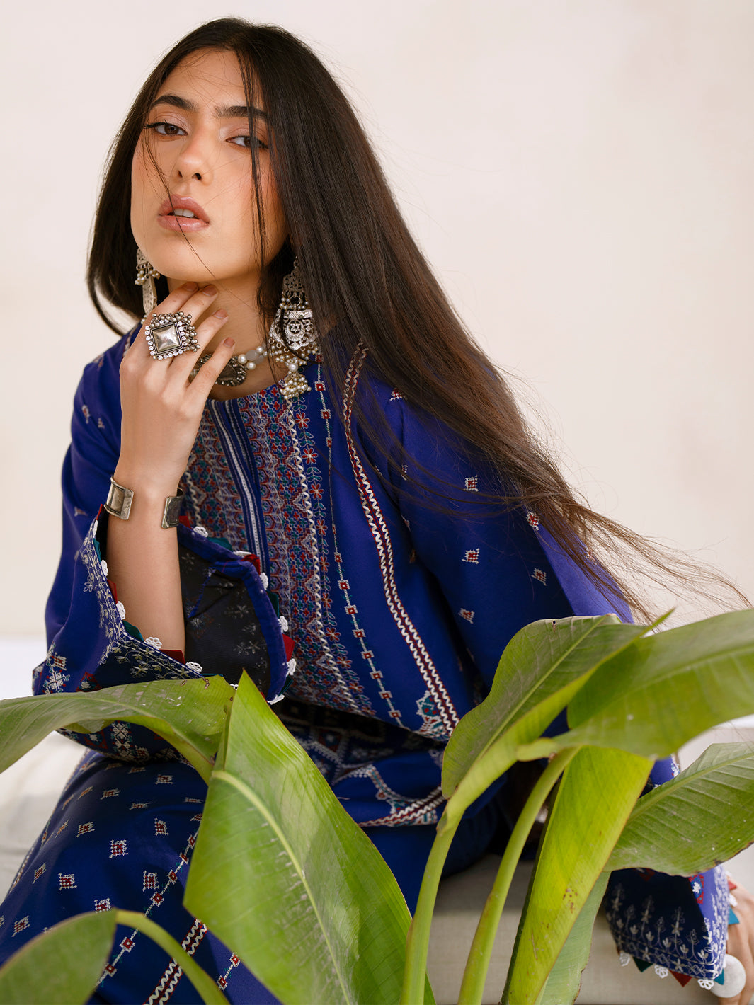 Bin Ilyas | Aaina Summer Edit 25 | 84 - B - Official Bin Ilyas stockist in UK - Sakeena London