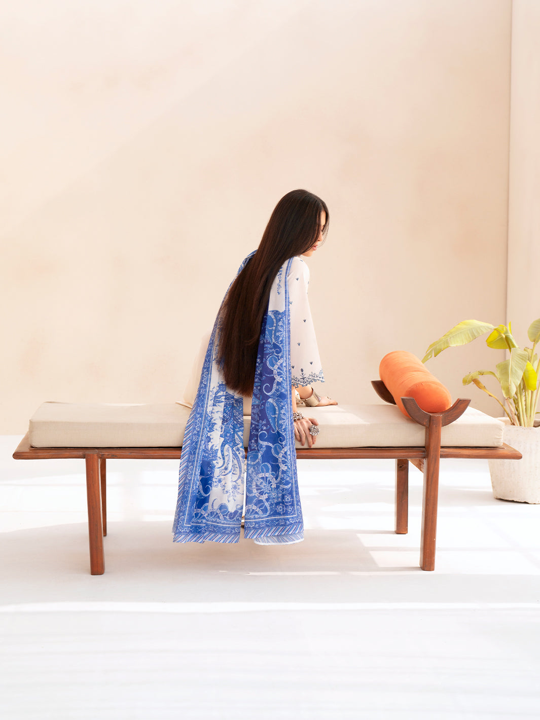 Bin Ilyas | Aaina Summer Edit 25 | 85 - B - Official Bin Ilyas stockist in UK - Sakeena London
