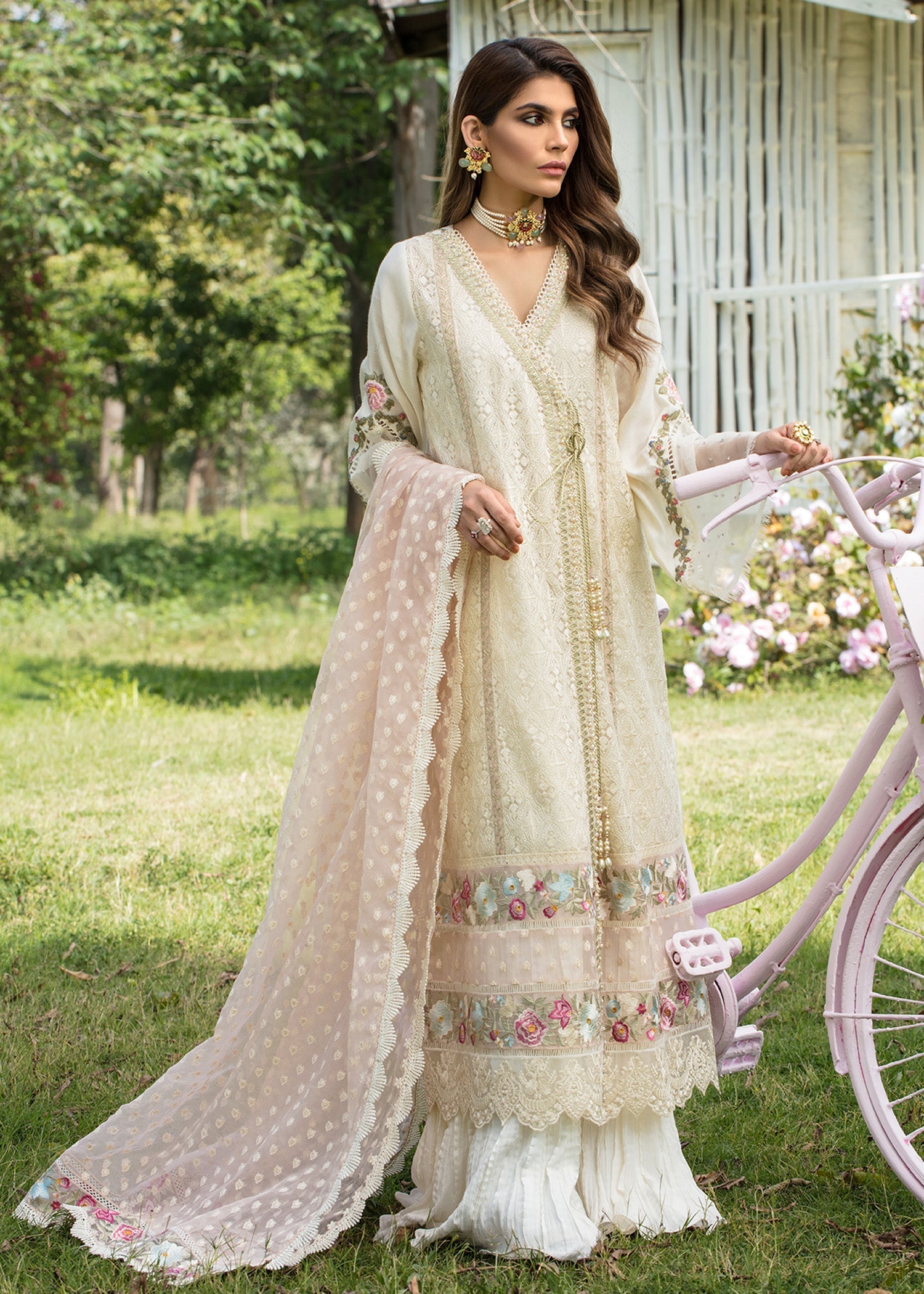 Saira Shakira | Luxury Pret | Blooming Jasmine - Official Saira Shakira stockist in UK - Sakeena London