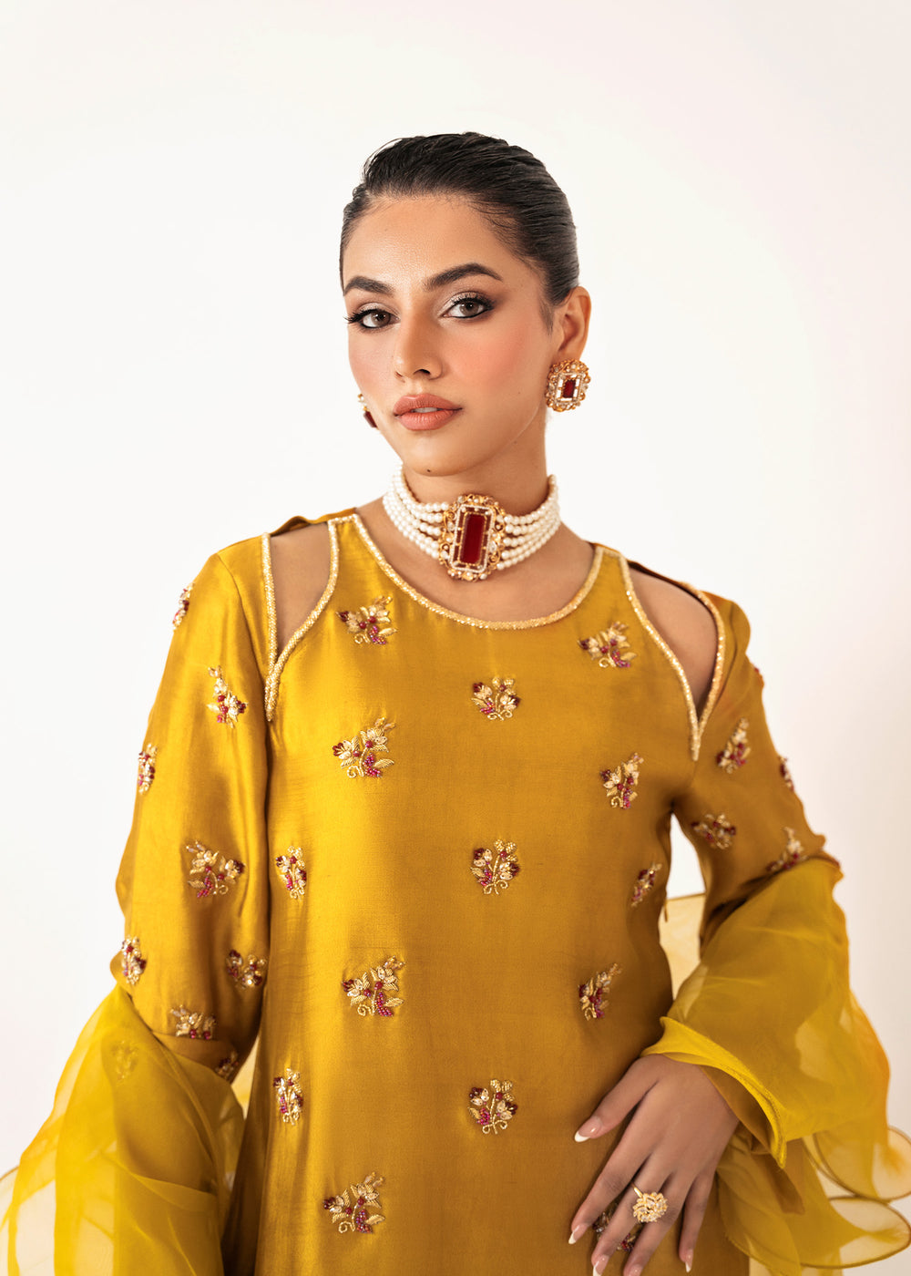 Dastoor | Euphoria Luxury Pret 24 | Sunshine - Official Dastoor stockist in UK - Sakeena London