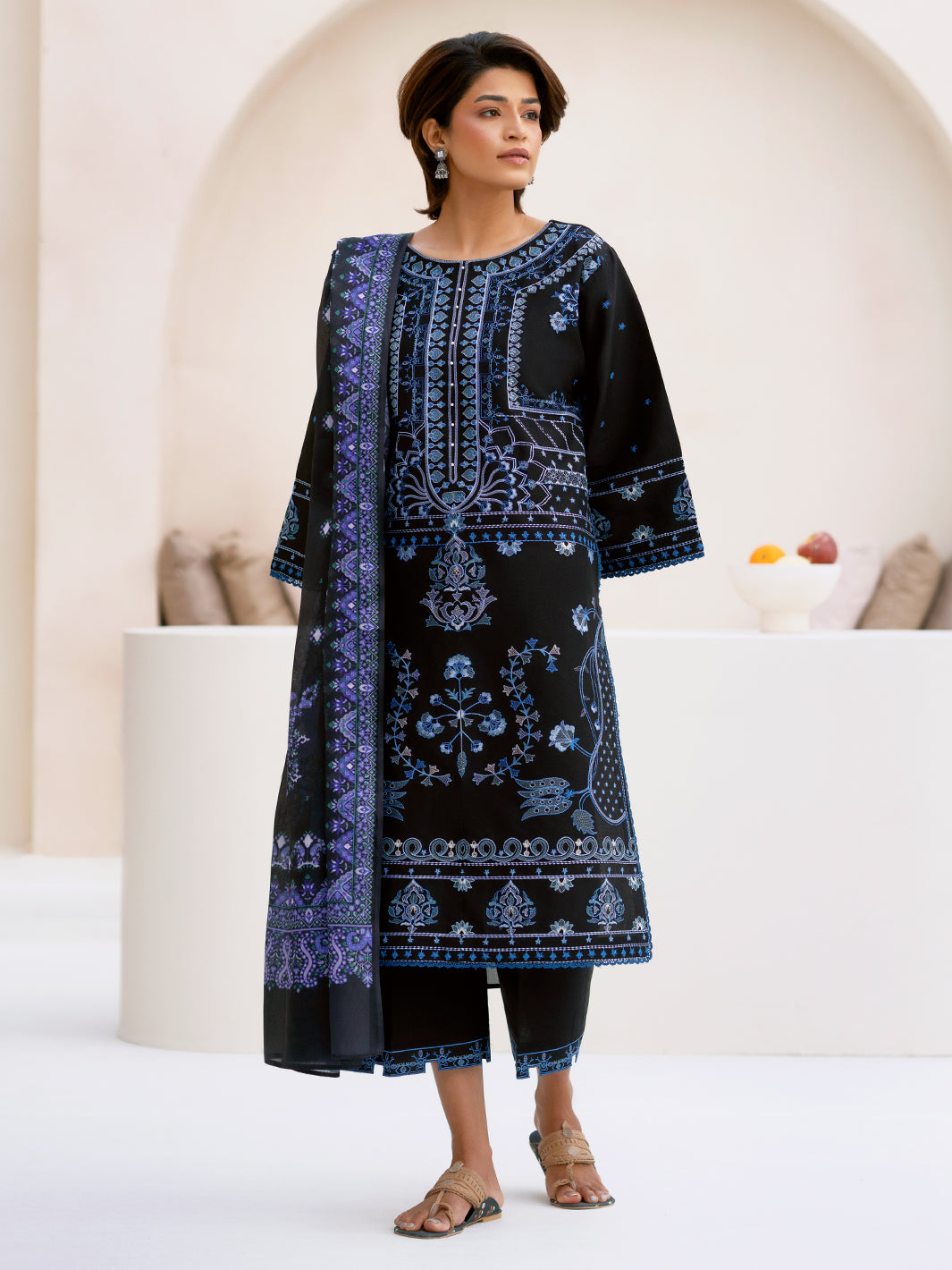 Bin Ilyas | Aaina Summer Edit 25 | 87 - A - Official Bin Ilyas stockist in UK - Sakeena London