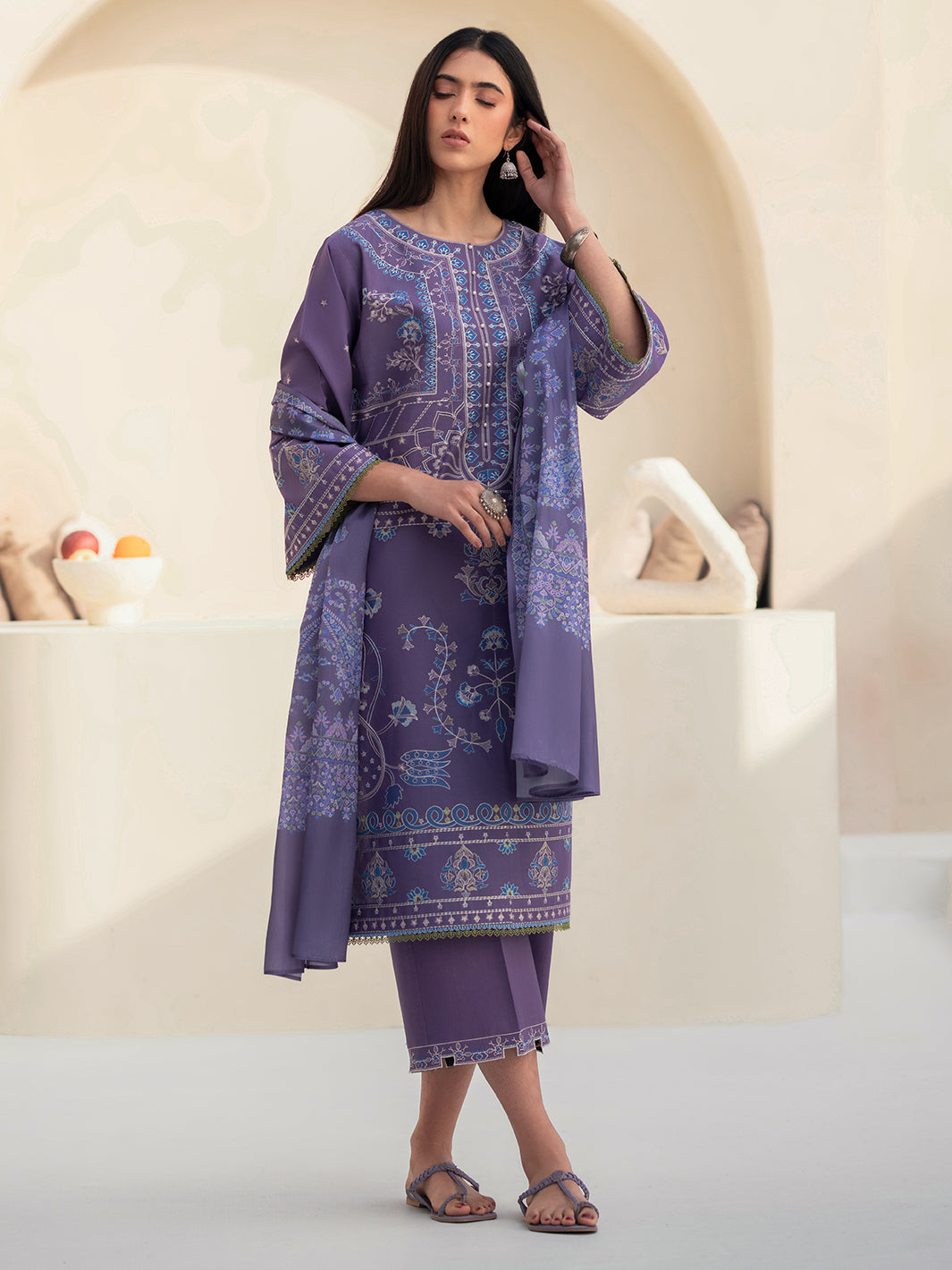Bin Ilyas | Aaina Summer Edit 25 | 87 - B - Official Bin Ilyas stockist in UK - Sakeena London