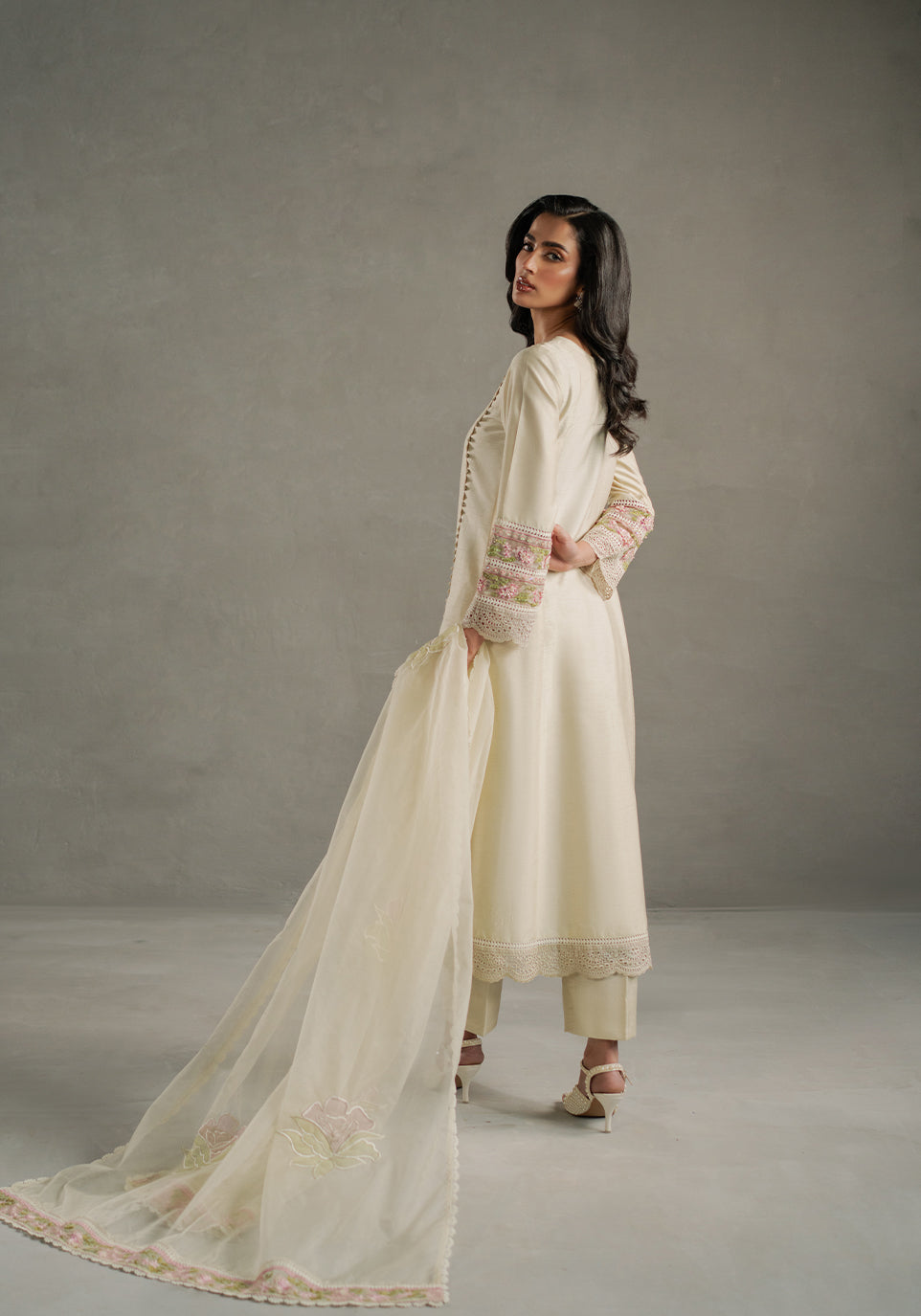 Zarqash | Silk Edit | ZQS 017 SUNLEE - Official Zarqash stockist in UK - Sakeena London