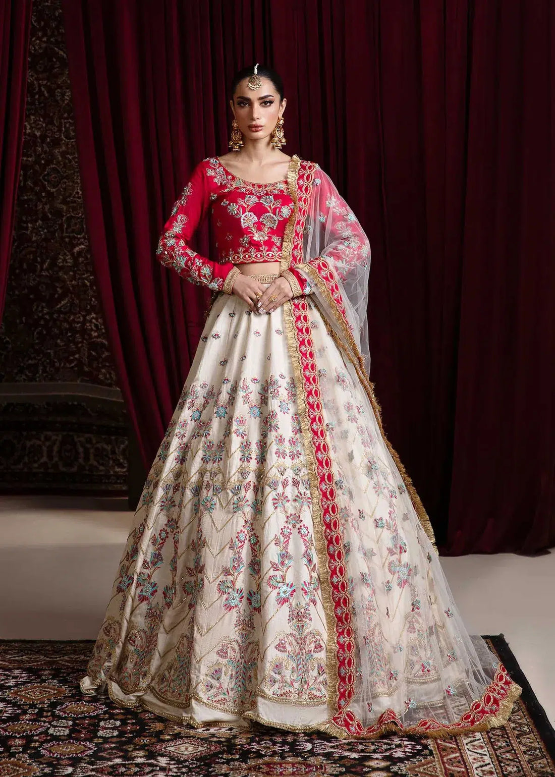 Dastoor | Noor-E-Jahan Wedding Collection'24 | Muskaan - Official Dastoor stockist in UK - Sakeena London