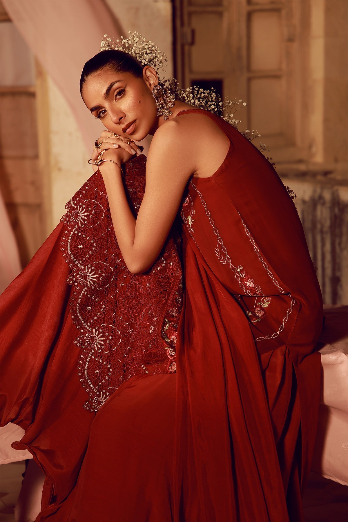 Sahar | Festive Edit 26 | Crimson Carnival