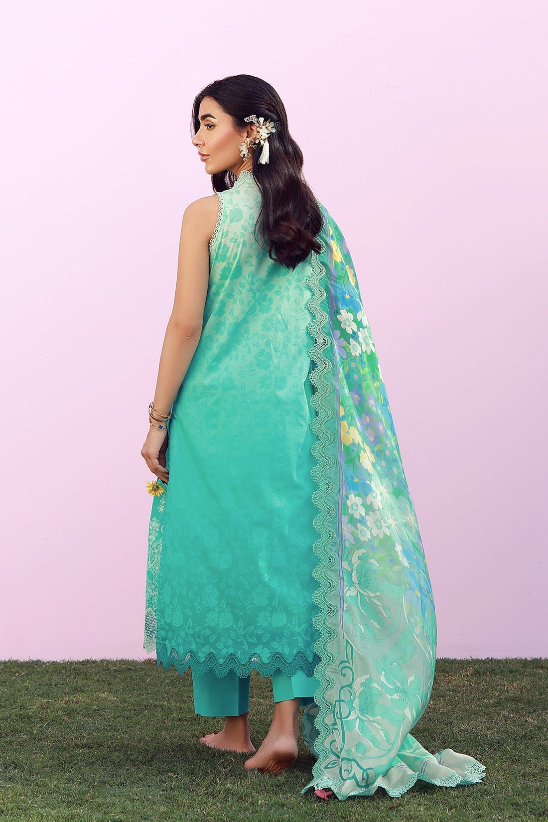 Sahar | Mirha Casual Pret | Turquoise Drift