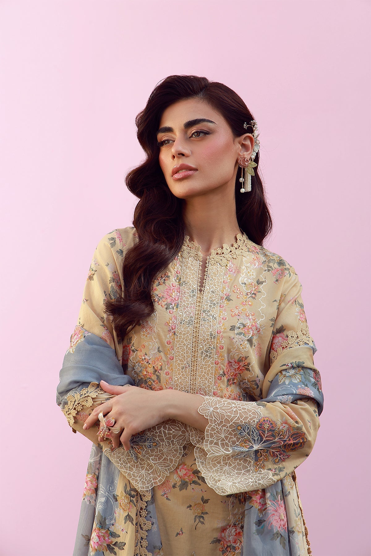 Sahar | Mirha Casual Pret | Rose CrÃ¨me